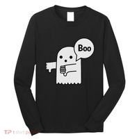 Boo Ghost Of Disapproval Long Sleeve Shirt thumb 0