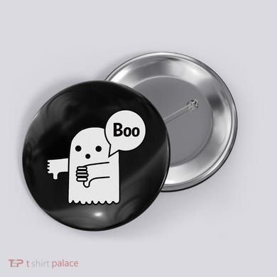 Boo Ghost Of Disapproval Button