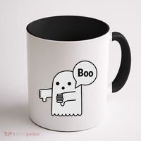Boo Ghost Of Disapproval Coffee Mug thumb 1
