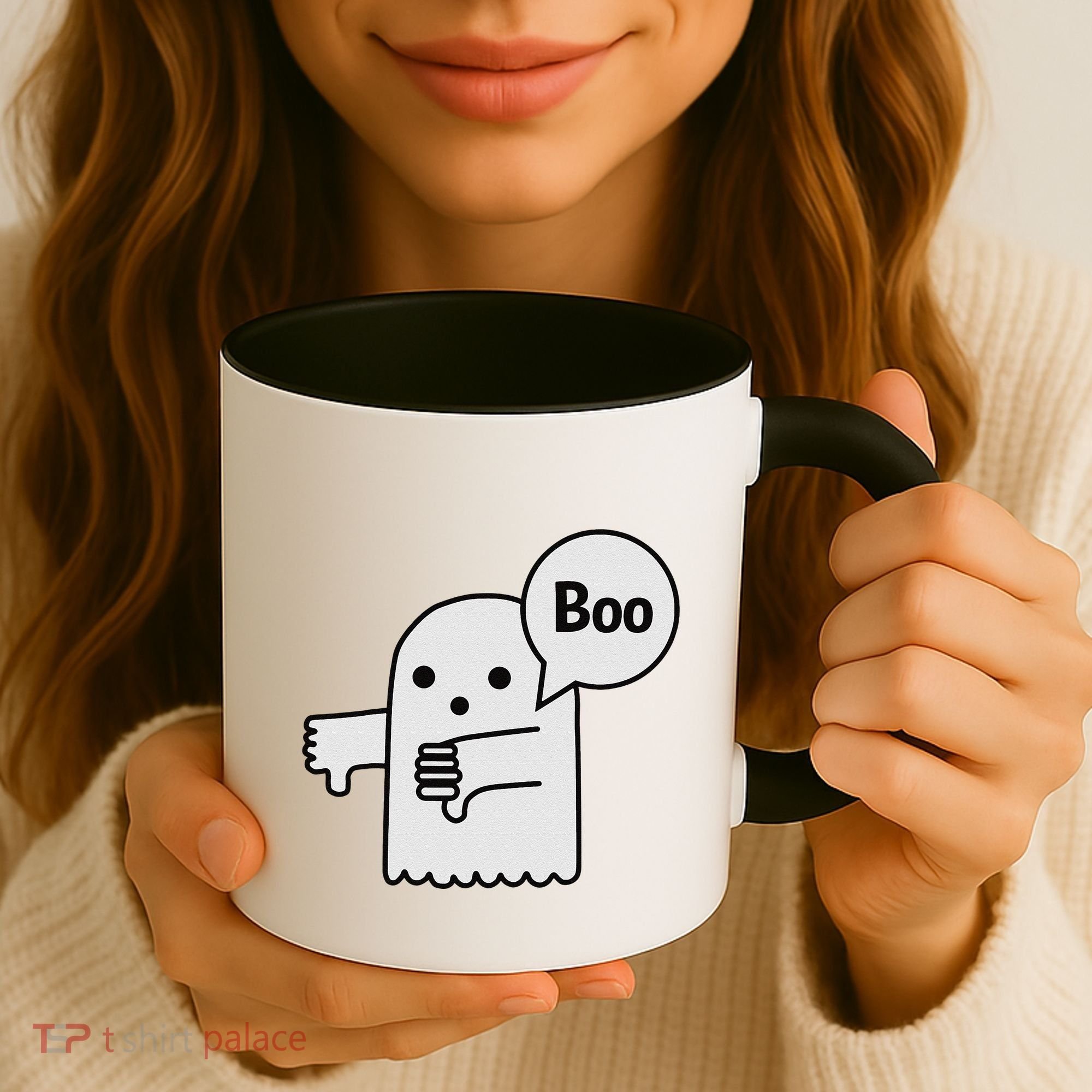 Boo Ghost Of Disapproval Coffee Mug
