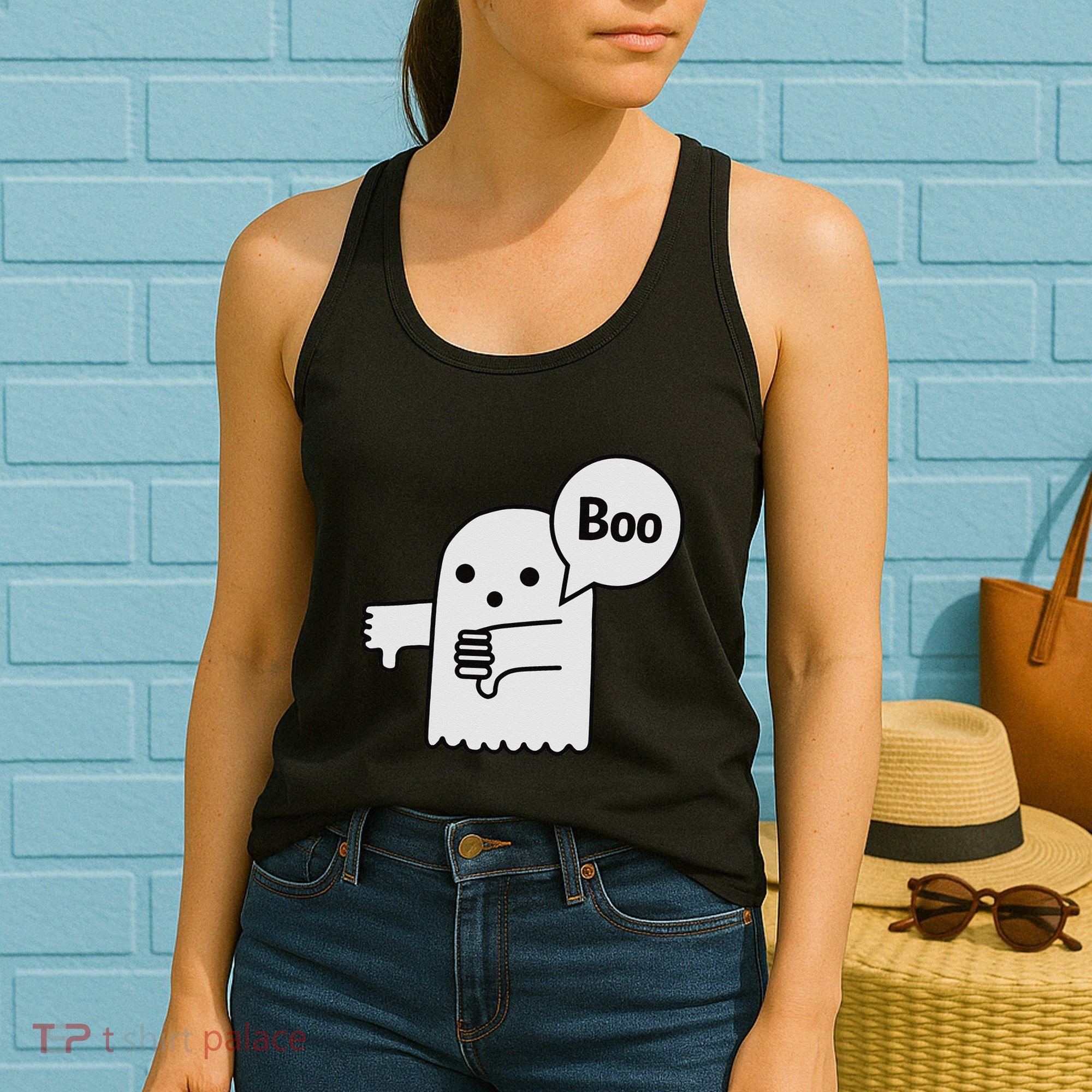 Boo Ghost Of Disapproval Women's Tank Top