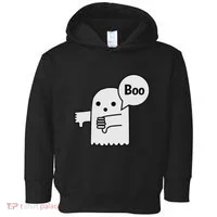 Boo Ghost Of Disapproval Toddler Hoodie thumb 0