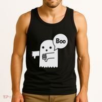 Boo Ghost Of Disapproval Tank Top thumb 3