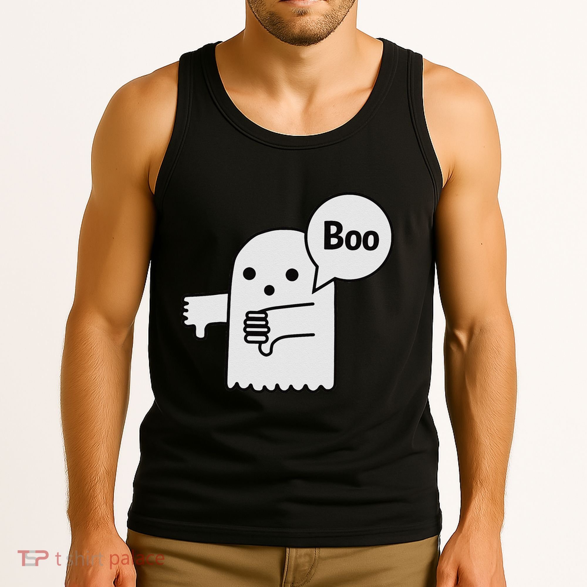 Boo Ghost Of Disapproval Tank Top