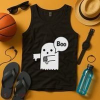 Boo Ghost Of Disapproval Tank Top thumb 4