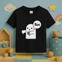Boo Ghost Of Disapproval Toddler T-Shirt thumb 3
