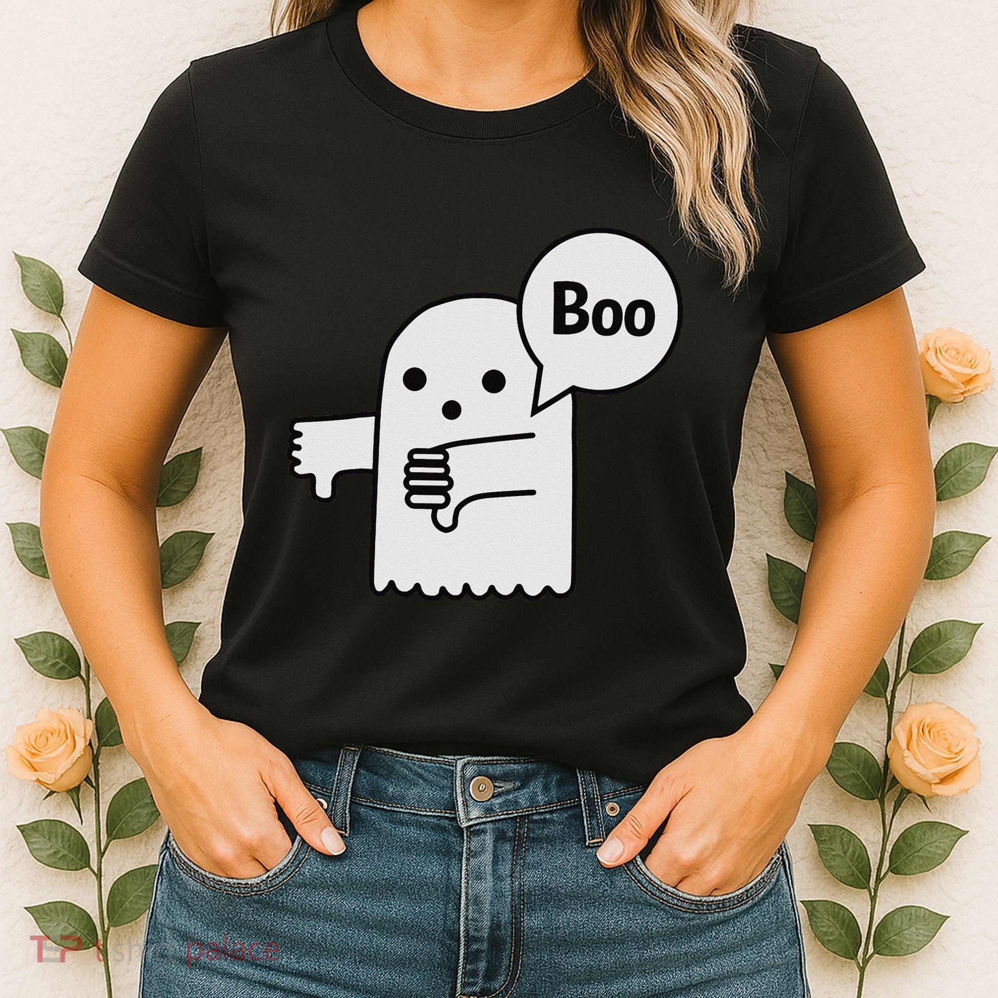 Boo Ghost Of Disapproval Women's T-Shirt