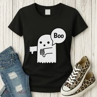 Boo Ghost Of Disapproval Women's T-Shirt thumb 3