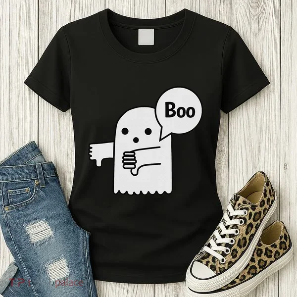 Boo Ghost Of Disapproval Women's T-Shirt