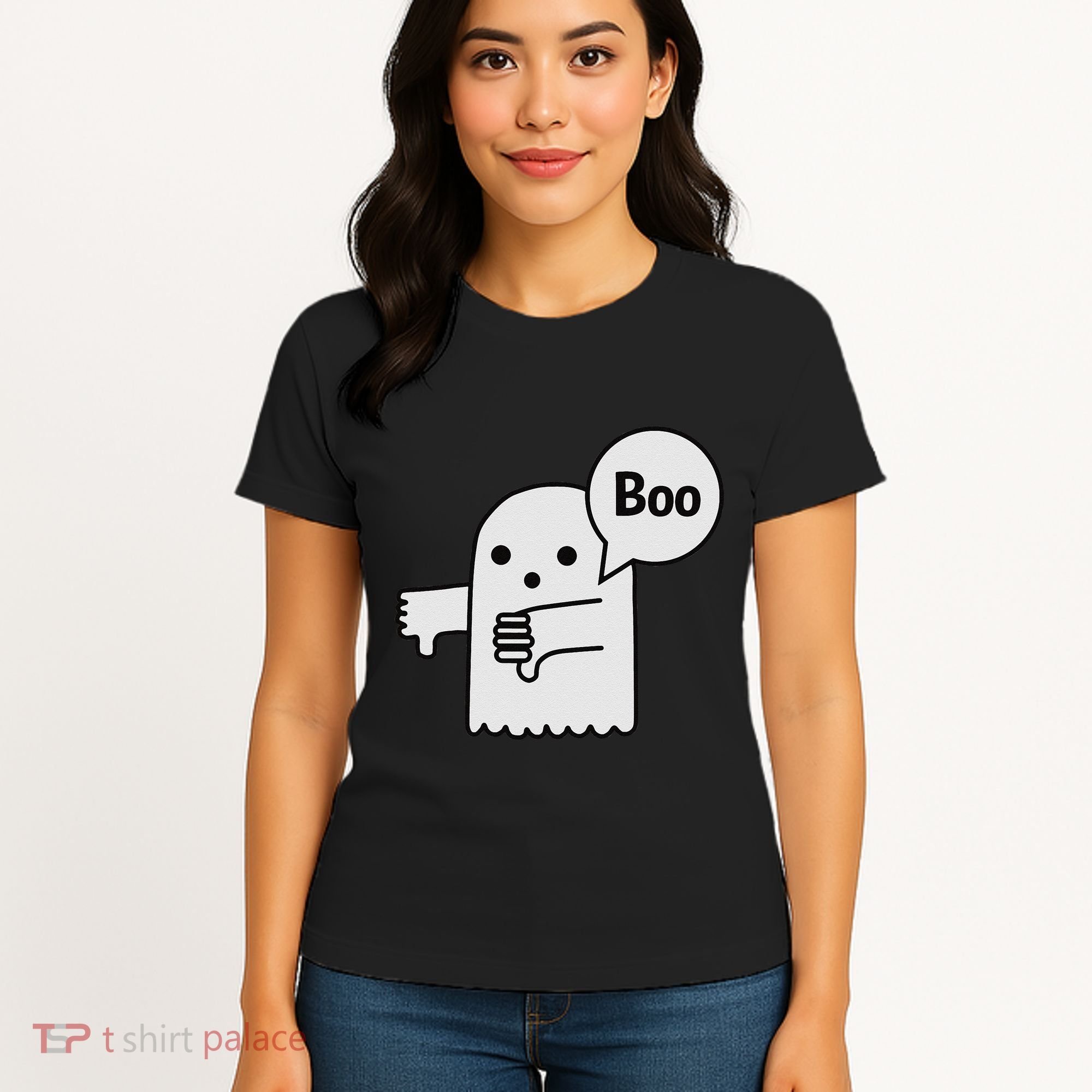 Boo Ghost Of Disapproval Women's T-Shirt