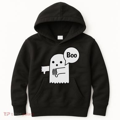 Boo Ghost Of Disapproval Kids Hoodie