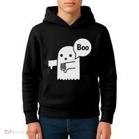 Boo Ghost Of Disapproval Kids Hoodie thumb 4