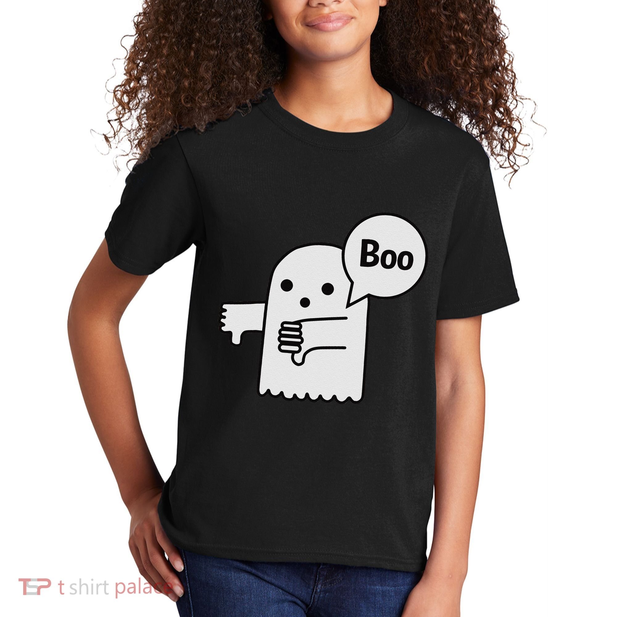 Boo Ghost Of Disapproval Kids T-Shirt