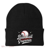 Baseball Grammie Of A Baseball Player Grammie  Beanie thumb 0