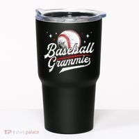 Baseball Grammie Of A Baseball Player Grammie  Tumbler thumb 0