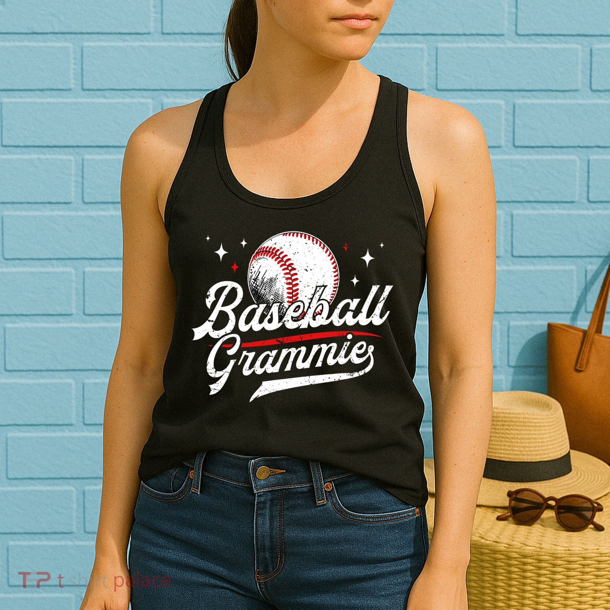 Baseball Grammie Of A Baseball Player Grammie  Women's Tank Top