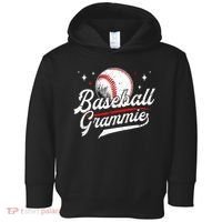 Baseball Grammie Of A Baseball Player Grammie  Toddler Hoodie thumb 0