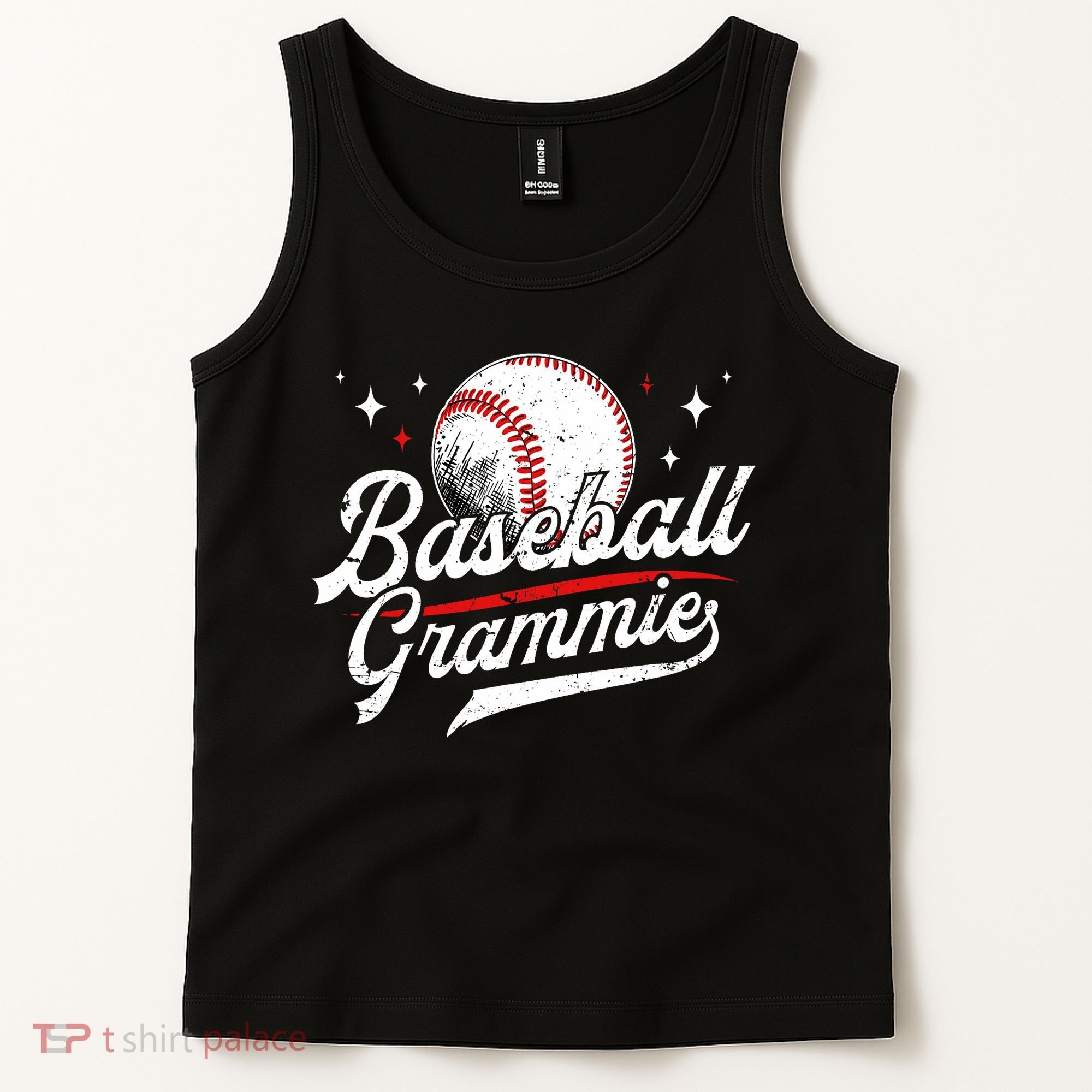 Baseball Grammie Of A Baseball Player Grammie  Tank Top