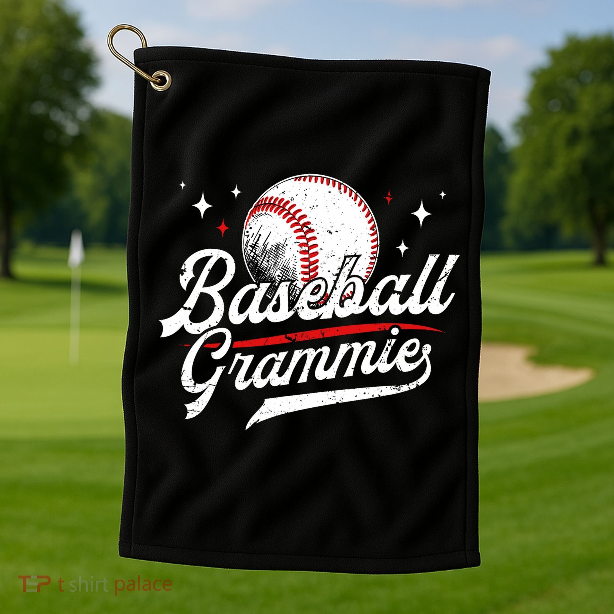 Baseball Grammie Of A Baseball Player Grammie  Golf Towel