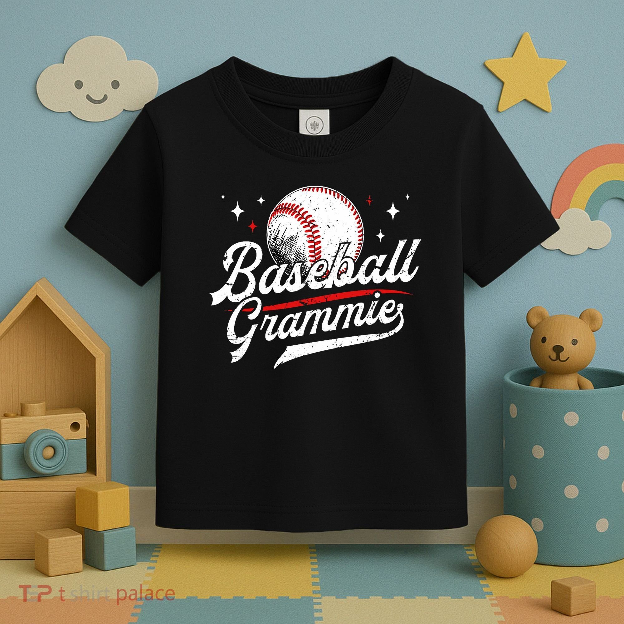 Baseball Grammie Of A Baseball Player Grammie  Toddler T-Shirt