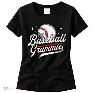 Baseball Grammie Of A Baseball Player Grammie  Women's T-Shirt