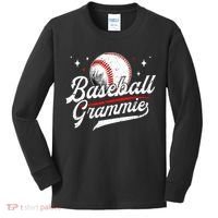 Baseball Grammie Of A Baseball Player Grammie  Kids Long Sleeve Shirt thumb 0