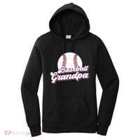 Baseball Grandpa Of A Baseball Player Grandpa Great Gift Women's Hoodie thumb 0