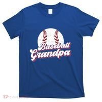 Baseball Grandpa Of A Baseball Player Grandpa Great Gift T-Shirt thumb 0