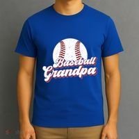 Baseball Grandpa Of A Baseball Player Grandpa Great Gift T-Shirt thumb 3