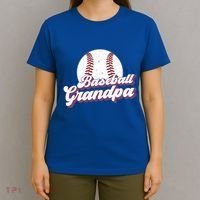 Baseball Grandpa Of A Baseball Player Grandpa Great Gift T-Shirt thumb 4