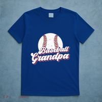 Baseball Grandpa Of A Baseball Player Grandpa Great Gift T-Shirt thumb 5