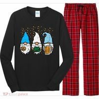 Bavarian Gnomes Octoberfest German Oktoberfest Long Sleeve Pajama Set thumb 0
