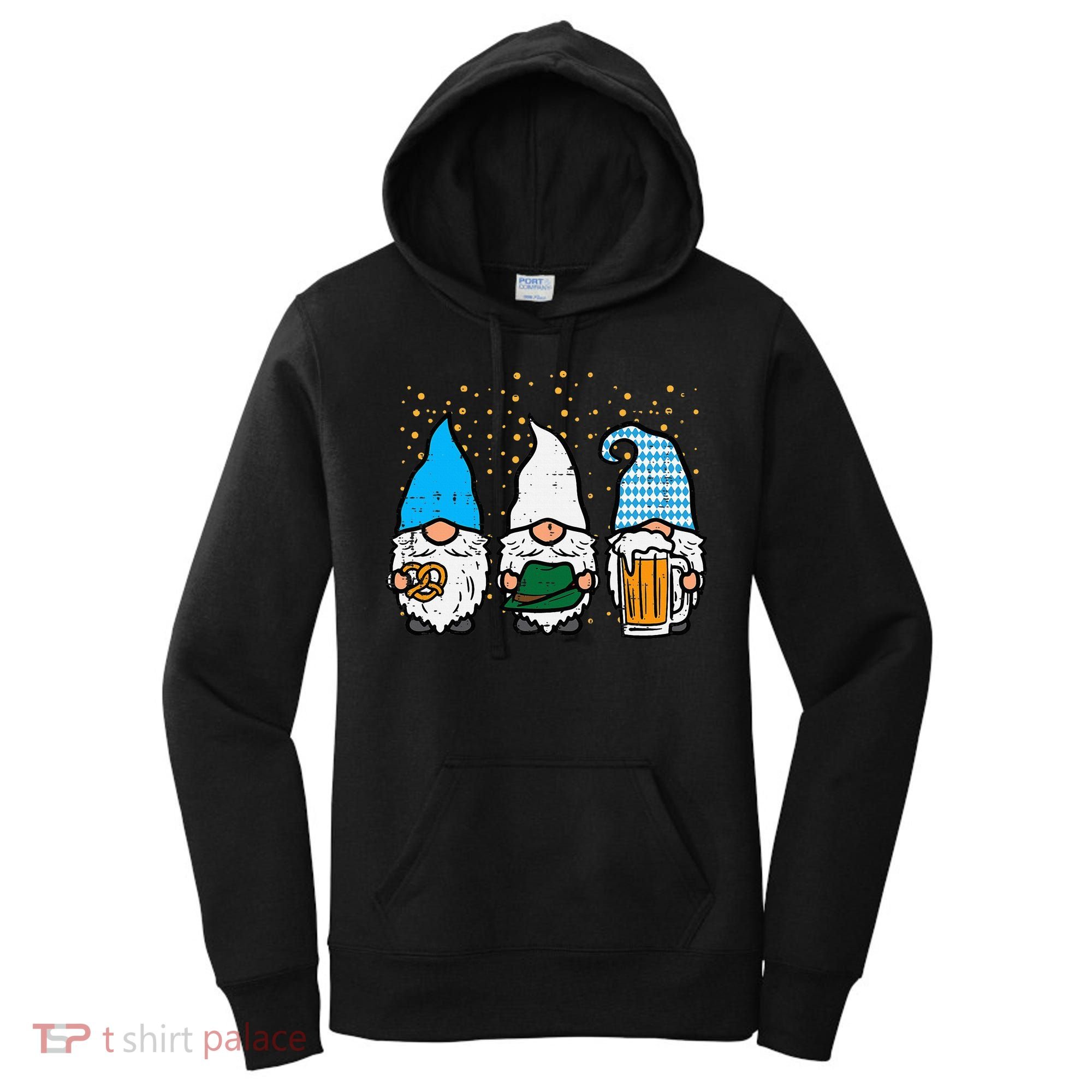 Bavarian Gnomes Octoberfest German Oktoberfest Women's Hoodie