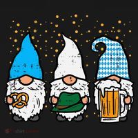 Bavarian Gnomes Octoberfest German Oktoberfest Women's Hoodie thumb 2