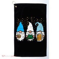 Bavarian Gnomes Octoberfest German Oktoberfest Golf Towel thumb 0