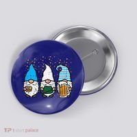 Bavarian Gnomes Octoberfest German Oktoberfest Button thumb 0