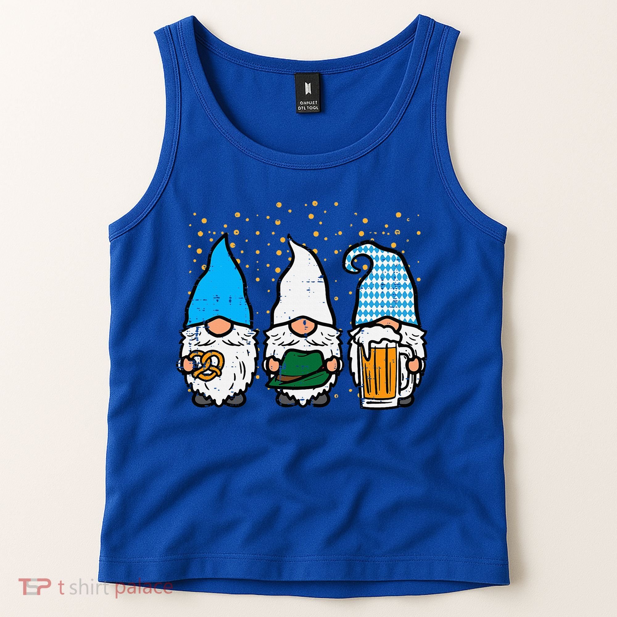 Bavarian Gnomes Octoberfest German Oktoberfest Tank Top