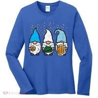 Bavarian Gnomes Octoberfest German Oktoberfest Women's Long Sleeve Shirt thumb 0