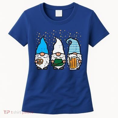 Bavarian Gnomes Octoberfest German Oktoberfest Women's T-Shirt