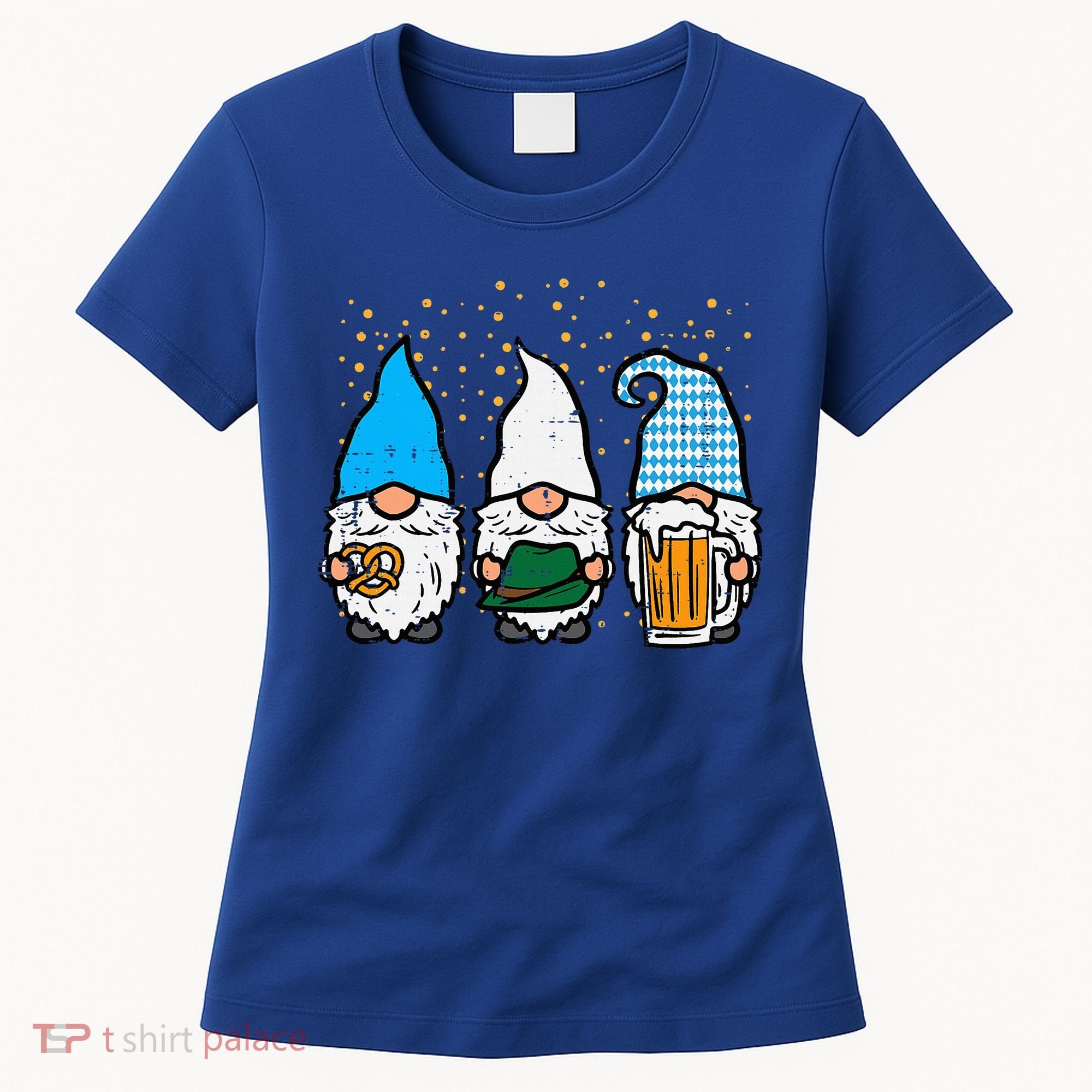 Bavarian Gnomes Octoberfest German Oktoberfest Women's T-Shirt