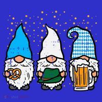 Bavarian Gnomes Octoberfest German Oktoberfest Kids T-Shirt thumb 4