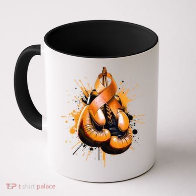 Boxing Glove Orange Ribbon Multiple Sclerosis Awareness Coffee Mug