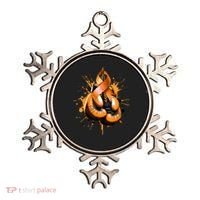Boxing Glove Orange Ribbon Multiple Sclerosis Awareness Ornament thumb 0