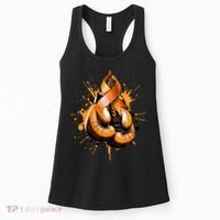 Boxing Glove Orange Ribbon Multiple Sclerosis Awareness Women's Tank Top thumb 0