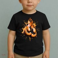 Boxing Glove Orange Ribbon Multiple Sclerosis Awareness Toddler T-Shirt thumb 2