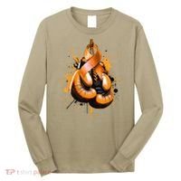 Boxing Glove Orange Ribbon Multiple Sclerosis Awareness Long Sleeve Shirt thumb 0