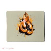 Boxing Glove Orange Ribbon Multiple Sclerosis Awareness Mousepad thumb 0