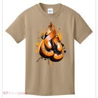 Boxing Glove Orange Ribbon Multiple Sclerosis Awareness Kids T-Shirt thumb 0