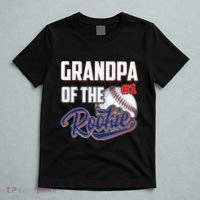 Baseball Grandpa of Rookie 1 Years old Team 1st Birthday T-Shirt thumb 5