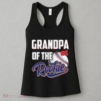 Baseball Grandpa of Rookie 1 Years old Team 1st Birthday Women's Tank Top thumb 3
